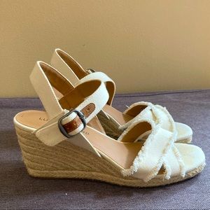 Espadrille wedge sandals
